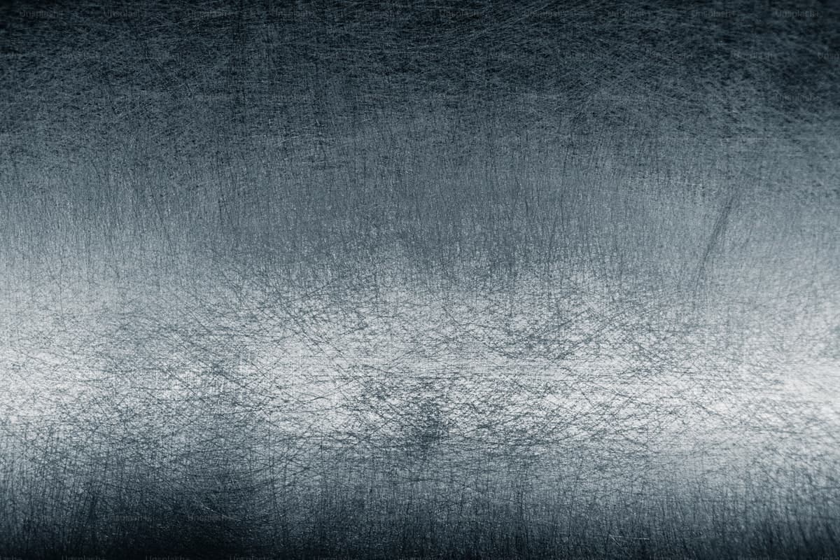 Brushed metal surface